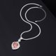 thumbnail image 4 of Juegos de Joyería de Boda con Corazón de 15 X 15 Mm para Novia, Dama de Honor, Mujeres, 2 Pzas, Collar con Colgante de CZ, Anillos, Fiesta de Graduación, Cumpleaños, Aniversario, Joyería, 4 of 7