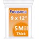 thumbnail image 1 of Bolsas de polietileno Foopama 23x30 cm 5 mil transparentes con cierre zip 20 unidades, 1 of 9