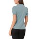 thumbnail image 3 of INSPIRE CHIC Blusas de Mujer de Color Sólido con Lazo en el Cuello, Mangas Cortas, para Regreso a Clases y Uso en el Trabajo, Azul Menta Talla L, 3 of 5