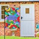 thumbnail image 2 of Tuca y Bertie-bandera de jardín temática. Regalo perfecto para fans, amigos y familiares, ideal para actividades al aire libre y decoración de fiestas.28CM*45CM, 2 of 5