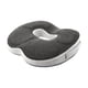 thumbnail image 2 of Cojín De Donut Sentado, Funda Lavable, Espuma Viscoelástica Antideslizante Para Viajes De Oficina, Gris, 2 of 3