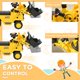 thumbnail image 4 of Excavadora Homcom para niños Ride On Excavator con almacenamiento debajo del asiento, 4 of 9