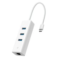 Tp-Link - Adaptador Hub Usb Tipo C 3 Puertos Usb Y Puerto Lan Gigabit Ue330C