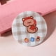 thumbnail image 1 of 1PCS Mini Mirror Cartoon Touch Up Makeup Cartoon Small Mirror Skin Care Tools Pu Handheld Small Round Mirror Health & Beauty, 1 of 3