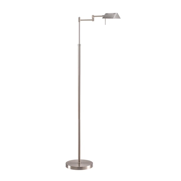 Lámpara de pie O'Bright OB-FL05D LED regulable de 12 W, altura ajustable 119‑140 cm