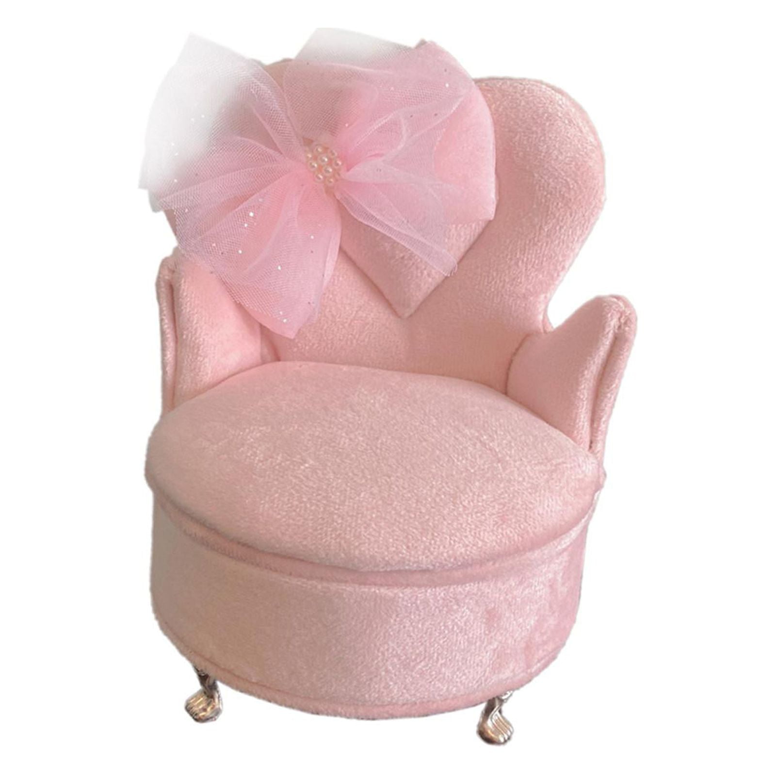 Magideal - Sofá Pequeña Caja De Almacenamiento De Joyas Anillos Creativos Organizador De Pendientes Para El Día De San Valentín Decoraciones De Habitación Durade