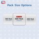 thumbnail image 4 of Tarjetas PVC Bodno 500 uds. con adhesivo Mylar de 10 mil, 4 of 9