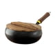 thumbnail image 5 of Sartén De Hierro Fundido, Utensilios De Cocina Tradicionales, Wok Grande Para Camping, Cocina De Hotel, L, 5 of 5