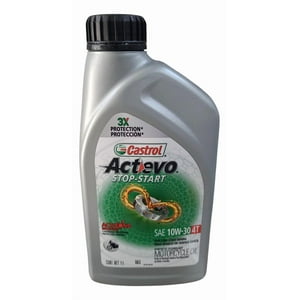 Aceite De Moto Castrol 10W 30 Semi Sintético 4T 1L Original
