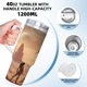 thumbnail image 5 of Vaso Térmico John Carter Acero Inoxidable Con Asa 40 oz, 5 of 6