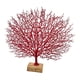 thumbnail image 1 of Escultura De Coral De Plástico Para Mesa, Decoración De Adorno, Estatuilla De Mesa Roja, 1 of 3