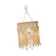 thumbnail image 5 of Pantalla De Lámpara De Macramé Tejida A Mano Estilo Bohemio Con Borlas Para Oficina, Sala De Estar, Altura De 65 Cm, 5 of 5