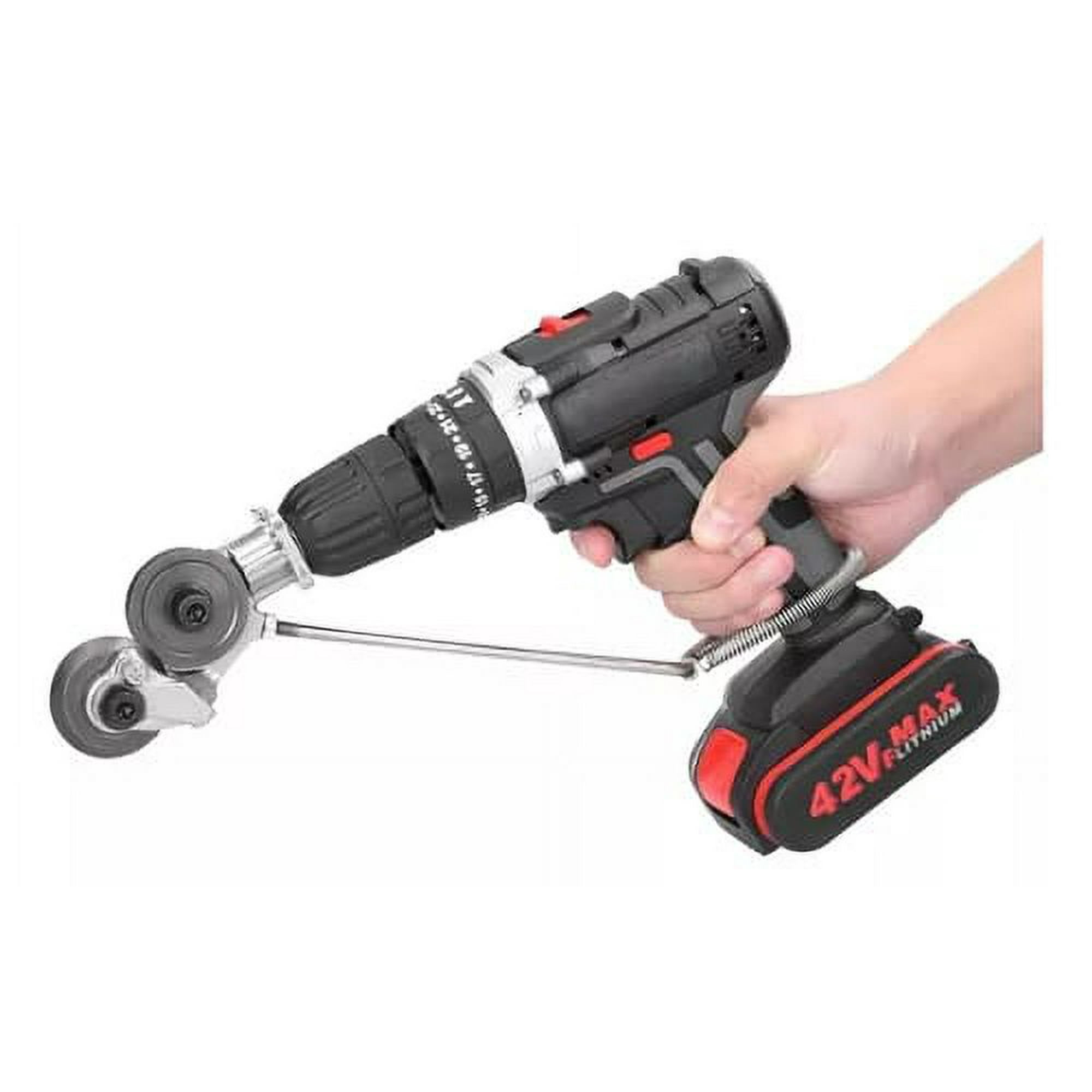 Partyglobos - Taladro Eléctrico, Cortador Auxiliar De Placas Metálicas