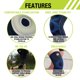 thumbnail image 4 of Rodillera Pro‑Tec Athletics Grande de Compresión con Gel, 4 of 5