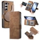 thumbnail image 3 of Funda Billetera Magnética para Samsung Galaxy Z Fold 5 Soporte Tarjetas Desmontable Marrón, 3 of 6
