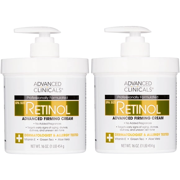 Crema Hidratante Con Retinol 480 Ml (paquete De 2)