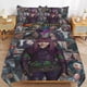 thumbnail image 1 of Descendants Bedding Sets Ultra Soft Skin-Friendly Duvet Cover 3 Piece, Cute Comforter Cover Bed Set for Boys Girls Kids, 1 of 5