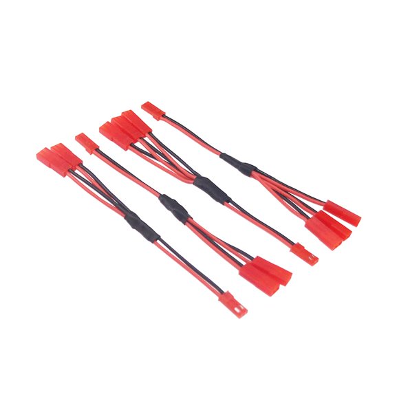 Divisor de conectores JST BDHI 10 cm 4 piezas macho a hembra en Y
