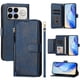 thumbnail image 1 of FOXDOCK Funda Tipo Cartera para Realme Narzo 80 Pro Cuero PU con Cremallera y Correa de Muñeca, Ranuras para Tarjetas, Soporte Plegable, Cierre Magnético, 1 of 5