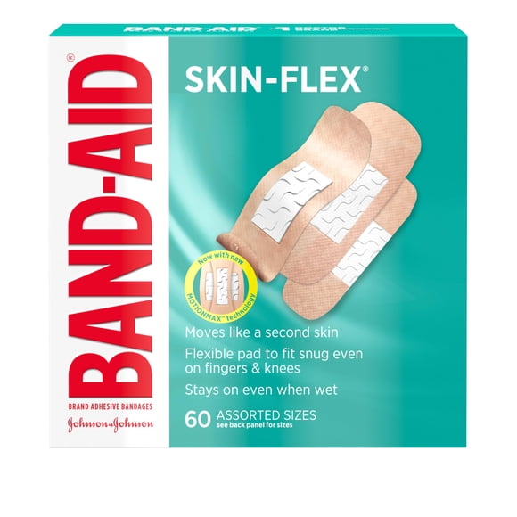 Curitas adhesivas Band-Aid Skin-Flex 60 piezas