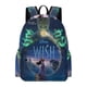 thumbnail image 1 of Deseo-theme Backpack, Campus style schoolbag Bookbag with Adjustable Shoulder Straps And Large Zip Compartment, Unisex Travel Bags.42x30x15cm, 1 of 6
