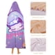 thumbnail image 4 of gato aphmu (3) Manta Capa con Capucha Anti-Bolitas, Manta de Lana Ártica Suave, Manta Portátil de Felpa Ligera y Lujosa, Poncho para Siesta en Casa y Oficina, 100*130cm, 4 of 6