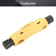 thumbnail image 4 of Utoolmart Pelacables coaxial 2 piezas para RG6, RG11 y RG59, 4 of 8