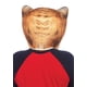 thumbnail image 2 of Máscara de gato Foam Angry Orange Leg Avenue para hombres adultos y adolescentes, 2 of 2