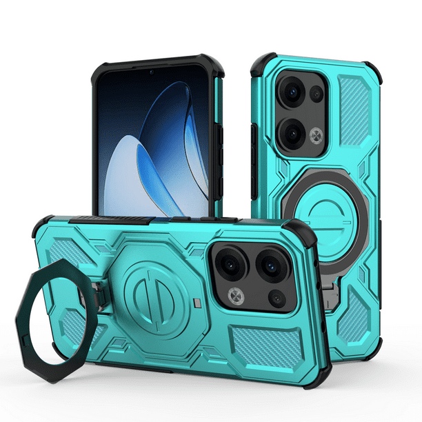 Funda GANGXUN para OPPO Reno 13 Pro 5G , magnética, ligera, soporte 360°, antigolpes