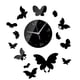 thumbnail image 3 of Reloj De Pared Moderno Geométrico Silencioso DIY Espejo Acrílico Para Oficina Hogar Negro, 3 of 5