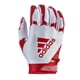 thumbnail image 1 of Guantes de fútbol adidas AF1439 para hombre, color blanco y rojo, 1 of 4