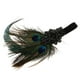 thumbnail image 2 of Dama de la vendimia pavo real pluma apliques frente diadema casco traje, 2 of 3