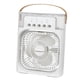 thumbnail image 1 of Ventilador De Nebulización Pequeño Ventilador De Refrigeración Silencioso 3 Velocidades Ventiladores USB Para Automóvil Interior Oficina Blanco, 1 of 5