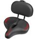 thumbnail image 1 of Asiento de bicicleta COOLWUFAN de gran tamaño con respaldo ajustable, 1 of 9