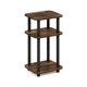 thumbnail image 5 of Mesa Auxiliar Furinno JUST de 3 Niveles Turn‑N‑Tube en Pino Ámbar, 5 of 6