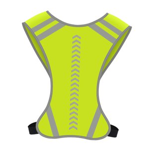 Magideal - Chaleco Reflectante Para Correr De Noche, Chaleco De Seguridad Liviano Con Alta Visibilidad De 360 Degree Para Correr, Trotar, Andar En Bicicleta, Caminar,