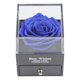 thumbnail image 3 of Caja De Regalo Vacía Caja De Presentación De Pendientes De Joyería Cajón De Reloj De Rosa Externo Azul, 3 of 5