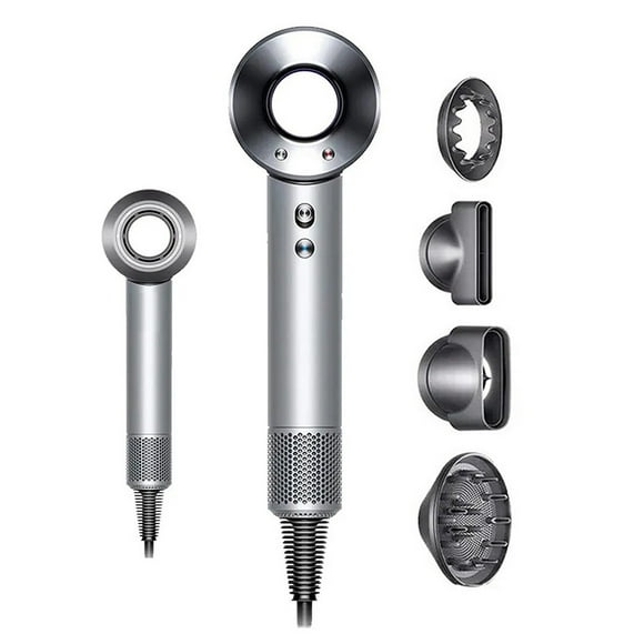 Secador De Pelo Tipo Dyson Supersonic Con Difusor Gris cromado