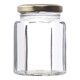 thumbnail image 1 of Pack 6 Frasco 195 ml exagonal con tapa dorada, 1 of 2