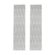 thumbnail image 1 of 2 piezas eva tabla de surf kiteboard surf tracción pad bar deck ganchos gris, 1 of 3