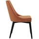 thumbnail image 3 of Silla Modway Viscount Mid-Century moderna tapizada naranja, 3 of 5