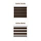 thumbnail image 2 of Cortina Roller Duo Zebra Dia y Noche 060X160 marron 060X140, 2 of 7