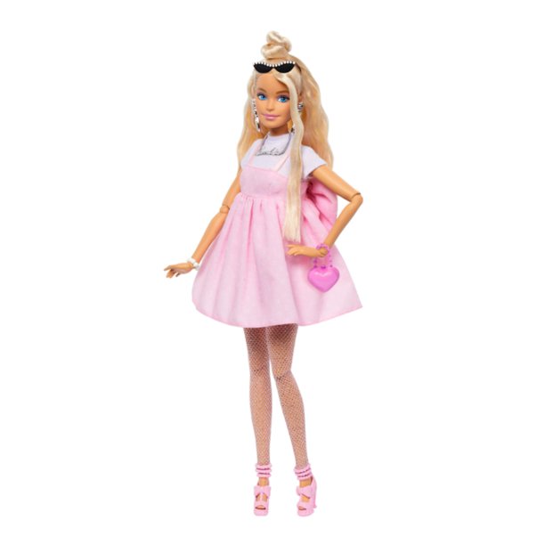 Barbie Muñeca Deluxe Vestido Rosa - Main Image