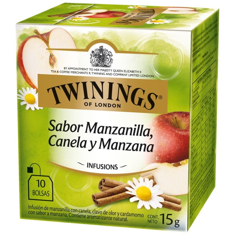 Infusión Manzanilla, Canela Y Manzana Caja 10 un Twinings