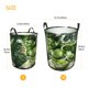 thumbnail image 5 of Hulk Cesta de lavandería de gran capacidad redonda con asa, bolsa para ropa sucia plegable, almacenamiento para dormitorio, baño y lavadero 44x35 cm, 5 of 6