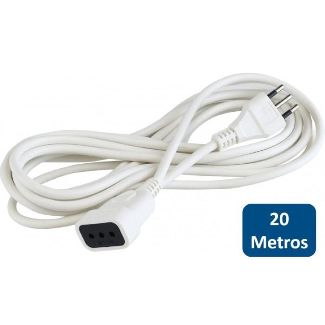 Rema - Alargador Simple 20 Metros Blanco