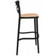 thumbnail image 3 of Pack 2 Taburetes Bar Valentino Negro 75 cm | Estilo Vintage | Exterior, 3 of 10