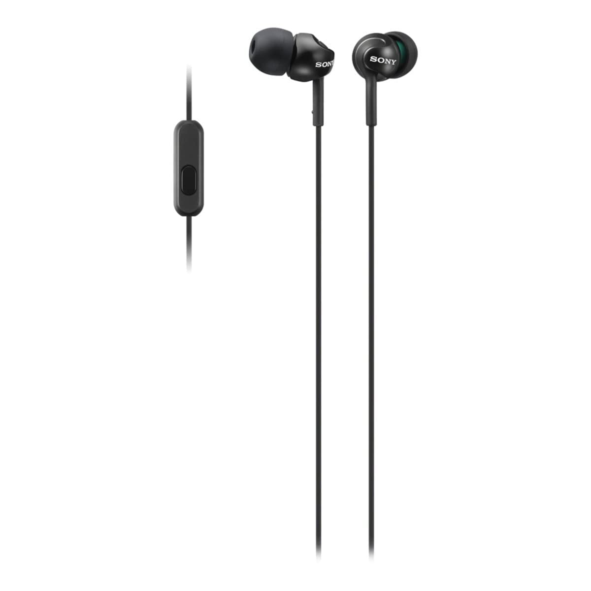 Auriculares Con Cable Sony Deep Bass Con Control Y Micrófono - Negro