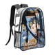 thumbnail image 2 of Rusty Rivetsmochila Transparente Temática Resistente Y Duradera Bolsa See through Para Trabajo Deporte Universidad Y Viaje 31 × 43 Cm, 2 of 6