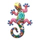 thumbnail image 4 of Metal Hang Gecko Decoración De Pared Lagarto Para El Hogar Jardín Patio Decoración De Cerca Rojo, 4 of 5